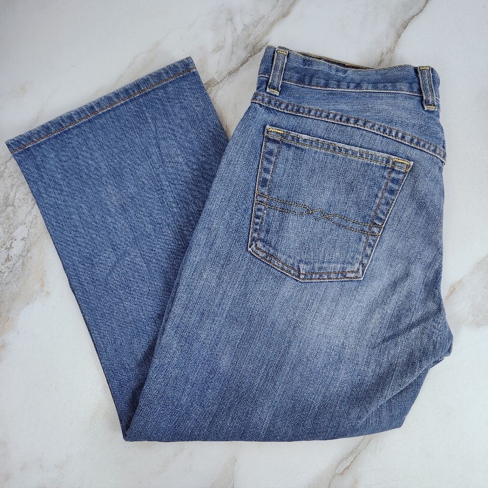 Lucky Brand Easy Rider Mid Rise Crop Jeans, Sz 6/28